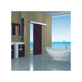 KIT ECLETTICA AMORTIGUADO PUERTA 2M 80KG C/PERFIL 2M. PARA 1 PUERTA.